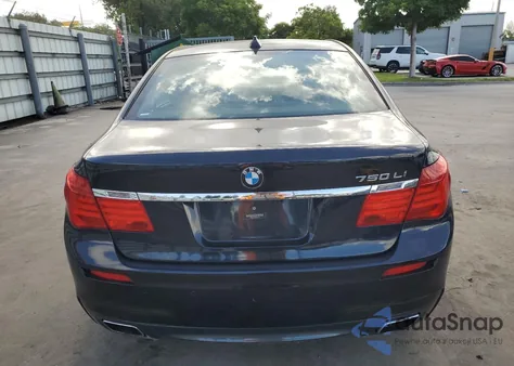 2012 BMW 750 Li from USA, damaged, VIN WBAKB8C5XCDX20585